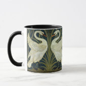 Walter Crane Swan & Rush en Iris Victoriaans Mok (Links)