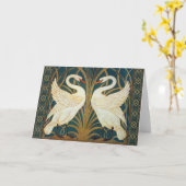 Walter Crane Swan, Stormloop en de Jugendstil van Kaart (Gele Bloem)