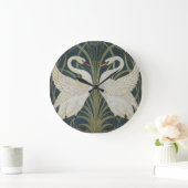  Walter Crane Swans Wall klok (Huis)