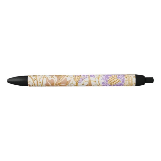 Walter Crane Teazle and Pomegranate Art Nouveau Zwarte Inkt Pen (Voorkant)
