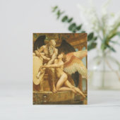 Walter Crane - The Roll of Fate Briefkaart (Staand voorkant)