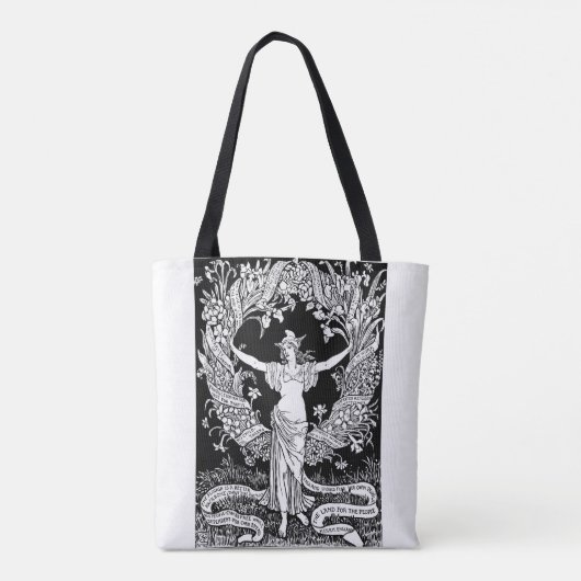 WALTER CRANE TOTE BAG (Achterkant)