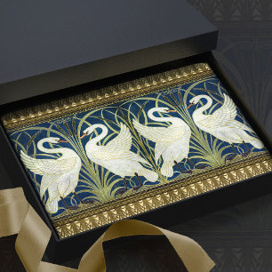 Walter Crane Twee Zwanen Art Nouveau Vintage Decor Tissuepapier
