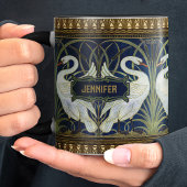 Walter Crane Two Swans Art  Decor Mok