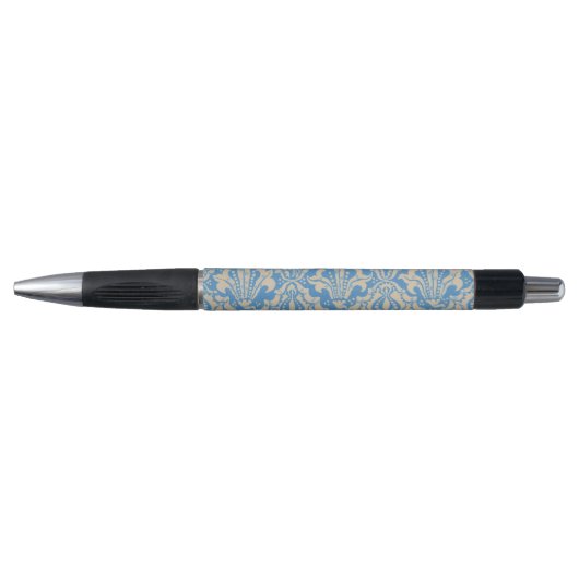 Walter Crane Vintage Blauwe Zaad- en Bloemkunst Pen (Voorkant)