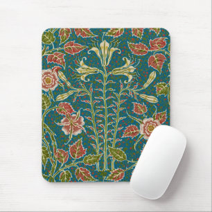 Walter Crane Vintage Lelie en Roos Bloemmotief Muismat