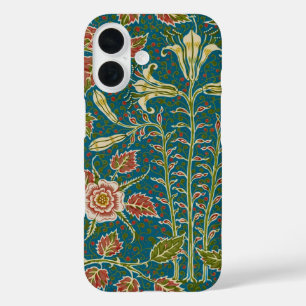 Walter Crane Vintage Lelie en Roos Bloemstuk iPhone 16 Hoesje