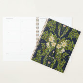 Walter Crane Vintage Navy Wit Leliepatroon Planner (Display)