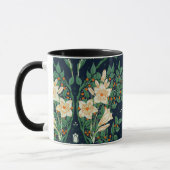 Walter Crane White Lily-Blue Back Mok (Links)