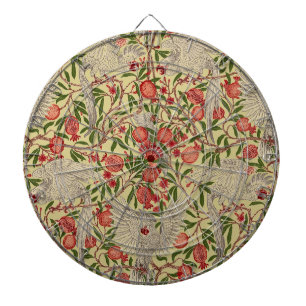 Walter Crane Witte Kaketoe Rode Granaatappel Kunst Dartbord
