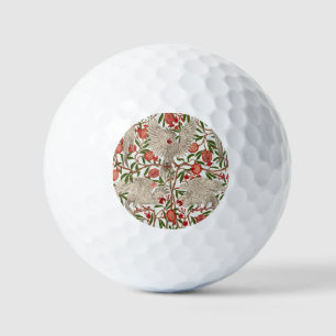 Walter Crane Witte Kaketoe Rode Granaatappel Kunst Golfballen