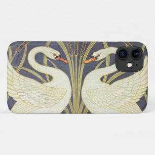 Walter Crane Zwaan, Riet en Iris Art Nouveau Case-Mate iPhone Case