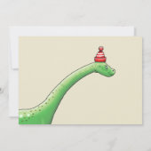 Walter de Dinosaurus Dankjewel kaart (Achterkant)