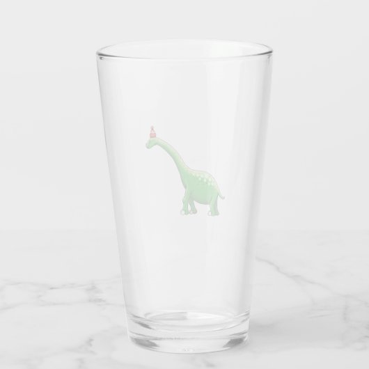 Walter de Dinosaurus Glas (Achterkant)