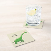 Walter de Dinosaurus Kartonnen Onderzetters (Insitu)