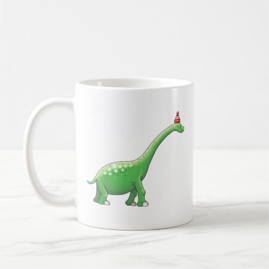 Walter de dinosaurus koffiemok (Links)