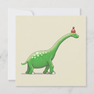 Walter de Dinosaurus Verjaardagskaart Kaart