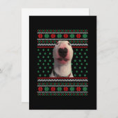 Walter Dog Meme Ugly kerstSweater Xmas Funny Kaart (Voorkant / Achterkant)