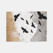 Walter en de kraaien fleece deken (Voorkant (Horizontaal))