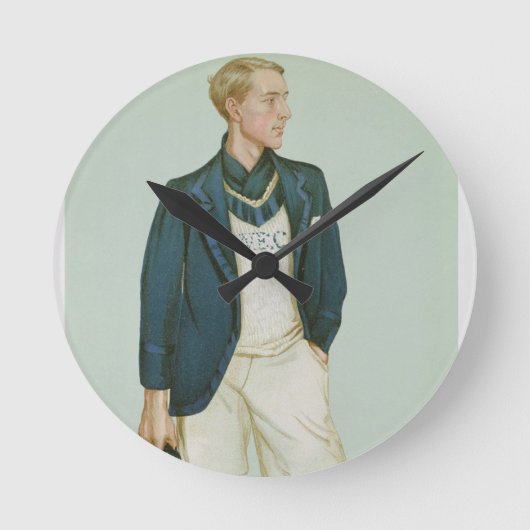 Walter Erskine-Crum, illustratie uit 'Mannen van d Ronde Klok (Voorkant)