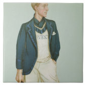 Walter Erskine-Crum, illustratie uit 'Mannen van d Tegeltje (Voorkant)