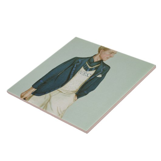 Walter Erskine-Crum, illustratie uit 'Mannen van d Tegeltje (Zijkant)