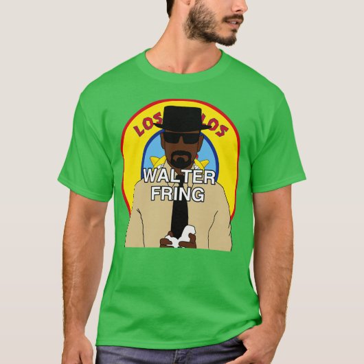 Walter Fring laat kippen los T-shirt (Voorkant)