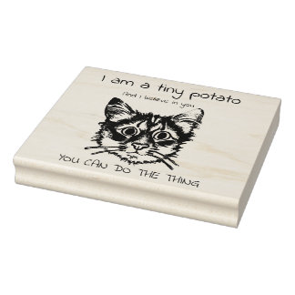 Walter gelooft in jou rubberstempel