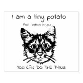 Walter gelooft in jou rubberstempel (Afrduk)