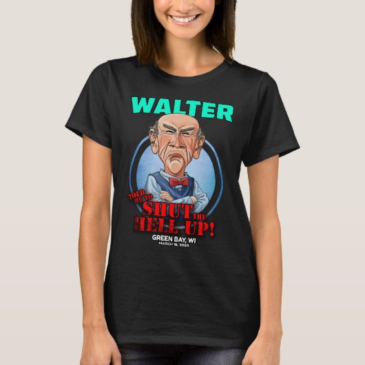 Walter Green Bay WI 2023 T-shirt (Voorkant)