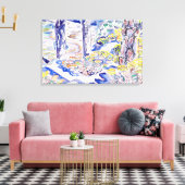 Walter Inglis Anderson - Walter Anderson Canvas Afdruk (Insitu (Woonkamer))