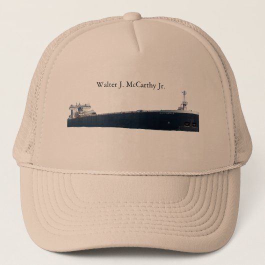 Walter J. McCarthy Jr. trucker hat Pet (Voorkant)