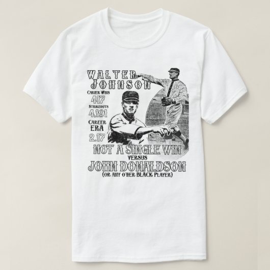 Walter Johnson T-Shirt (Design voorkant)