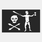 Walter Kennedy's Pirate Flag Sticker (Voorkant)
