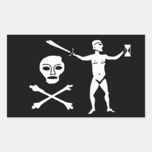 Walter Kennedy's Pirate Flag Sticker (Voorkant)