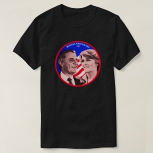 Walter Mondale Geraldine Ferrero T-shirt