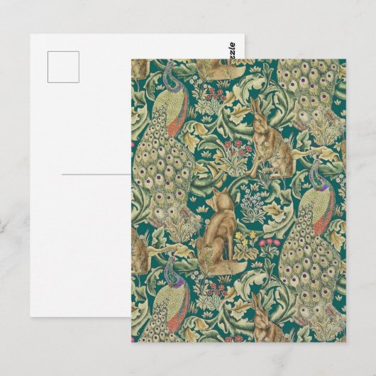 Walter Morris "Forest"  Briefkaart (Voorkant / Achterkant)