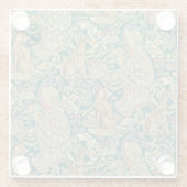 Walter Morris "Forest"  Glazen Onderzetter (Achterkant)