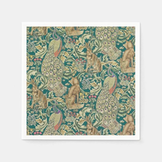 Walter Morris "Forest" Napkins Servet (Voorkant)