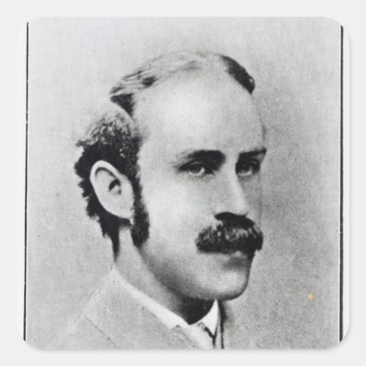 Walter Pater Vierkante Sticker (Voorkant)