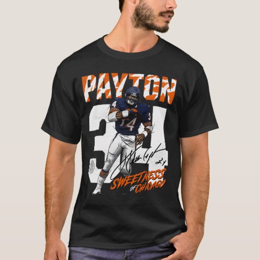 Walter Payton Chicago T-shirt (Voorkant)