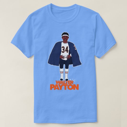 Walter Payton Sideline Cape T-shirt (Design voorkant)