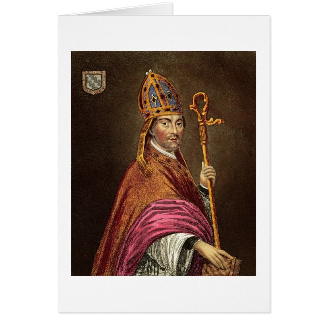 Walter Stapledon (1261-1326), na een schilderij in (Voorkant)
