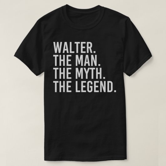 WALTER T-SHIRT (Design voorkant)