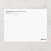 Walter the Pug Briefkaart (Achterkant)