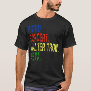 Walter Trout Music T-shirt