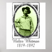 Walter Whitman Poster (Voorkant)