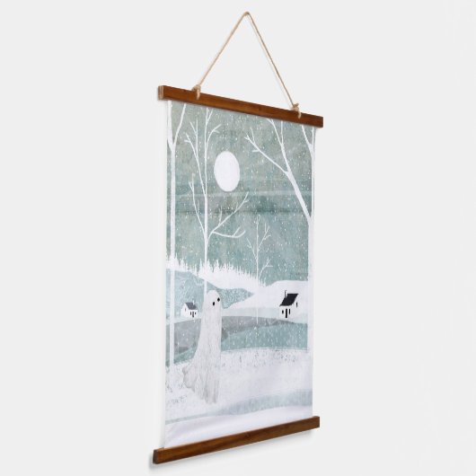 Walter Winter Hangend Wandkleed (Gebogen)