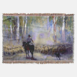 Walter Withers De Veehoeder 1912 Australische Kun Deken