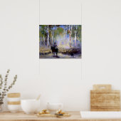 Walter Withers The Drover 1912 Australian Art Poster (Keuken)